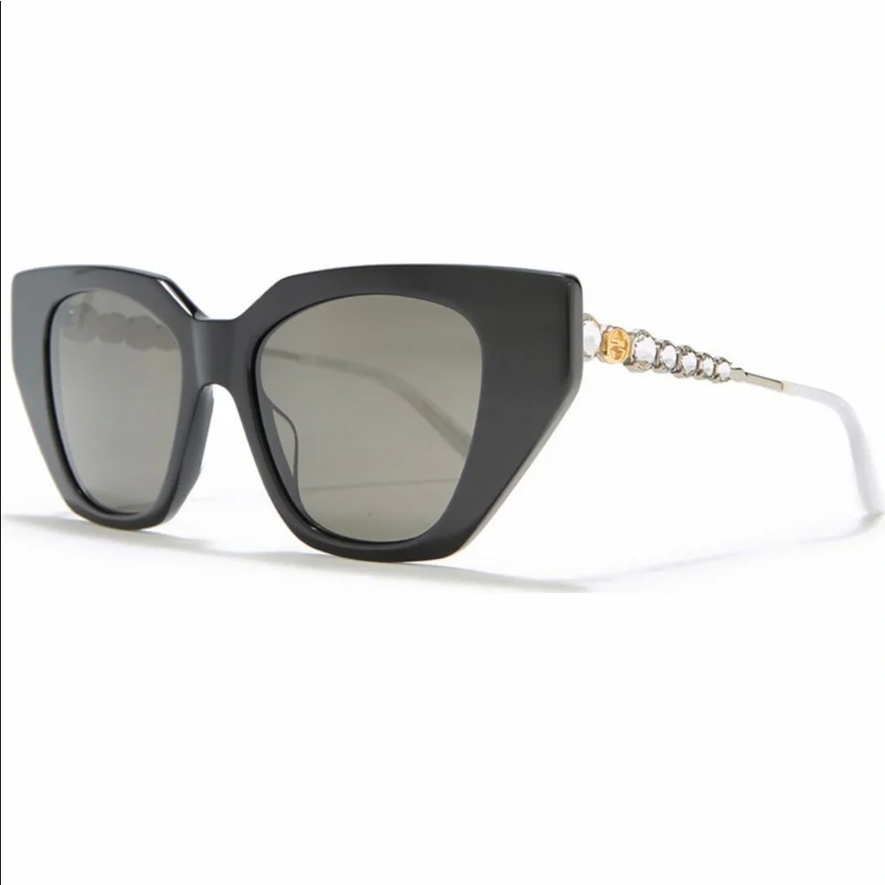 Gucci cat eye crystal sunglasses